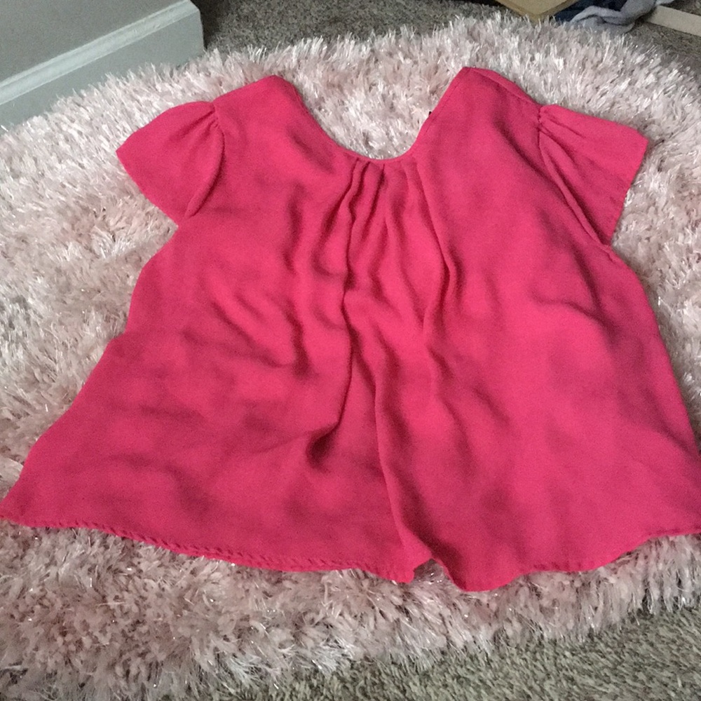 Pink Work blouse ups and downs (free with purchase